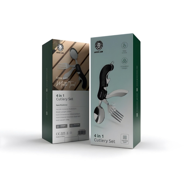 قاشق و چنگال کمپینگ گرین لاین مدل Cutlery Set